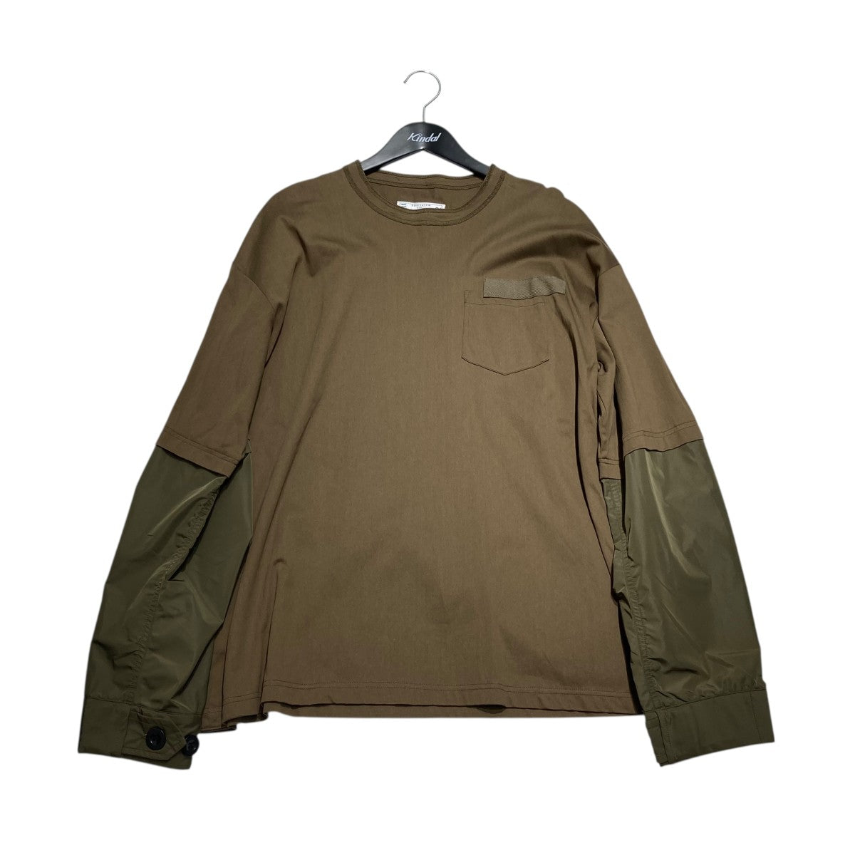 sacai s Cotton Jersey L/S T-Shirt ロンT