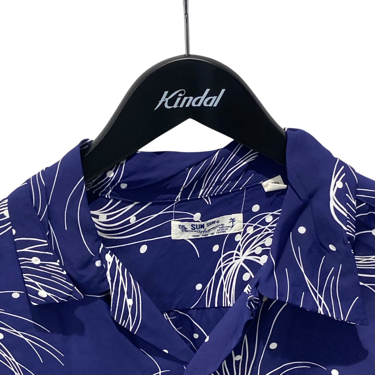 SUN SURF アロハシャツ M ネイビー 中古・古着通販】Sun Surf (サンサーフ) アロハシャツ ネイビー