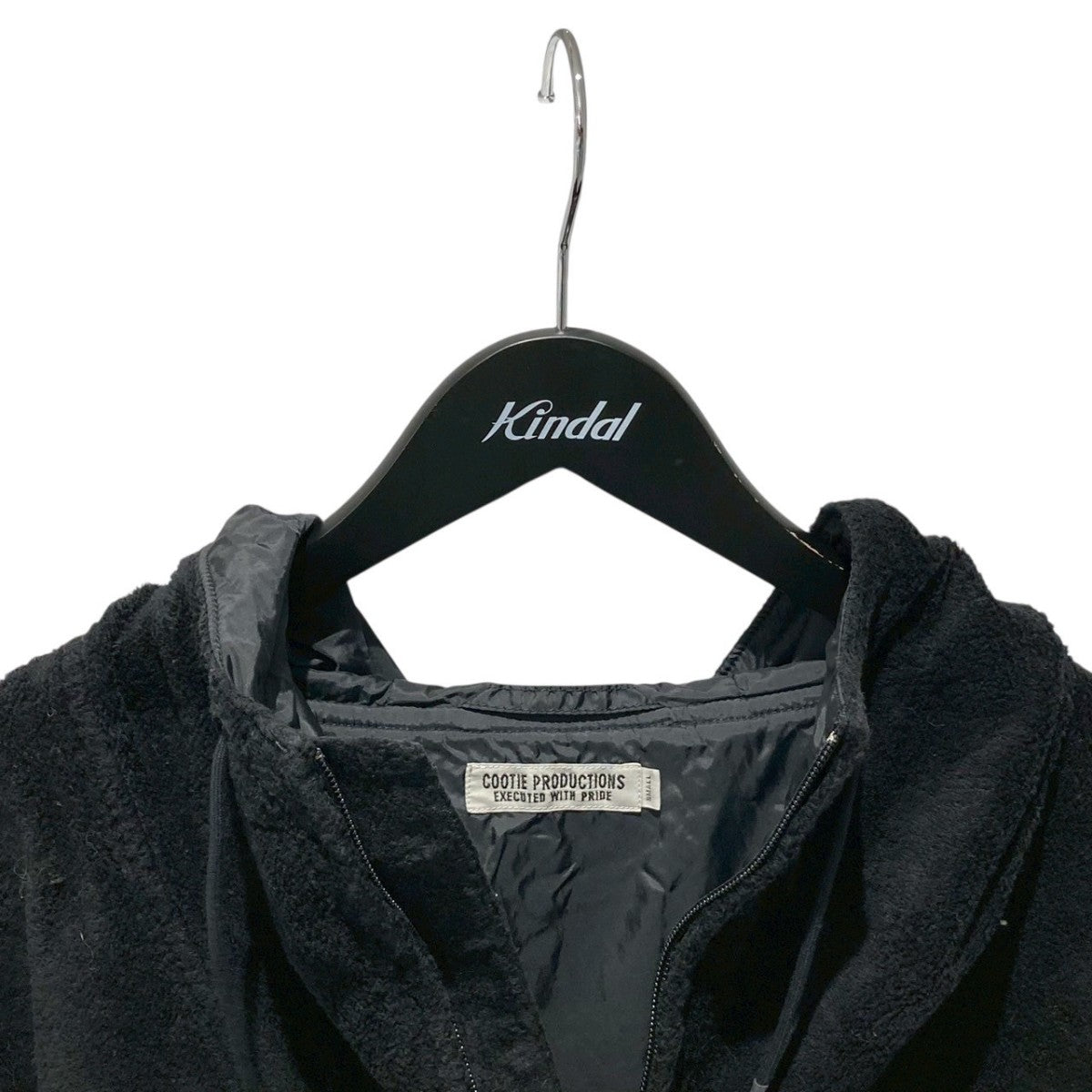Garment Dyed Cotton Boa Anorak Hoodieアノラックパーカー