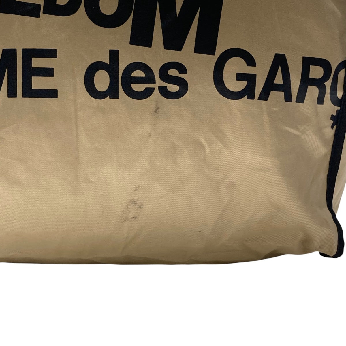 COMME des GARCONS(コムデギャルソン) 23FWロゴプリントトートバッグOL
