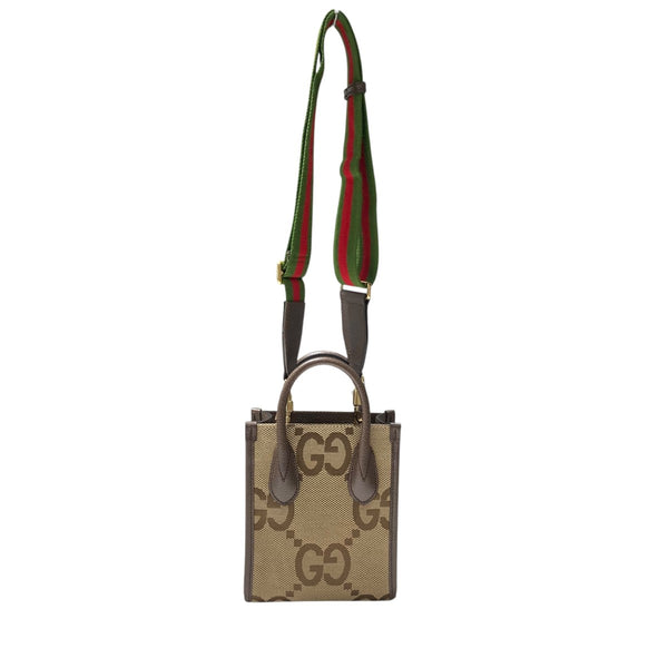 新品未使用✨GUCCI ミニトートバッグ ショルダー ジャンボ GG スプリーム GUCCI(グッチ) ジャンボGGミニトートバッグ699406 699406 GZ8867