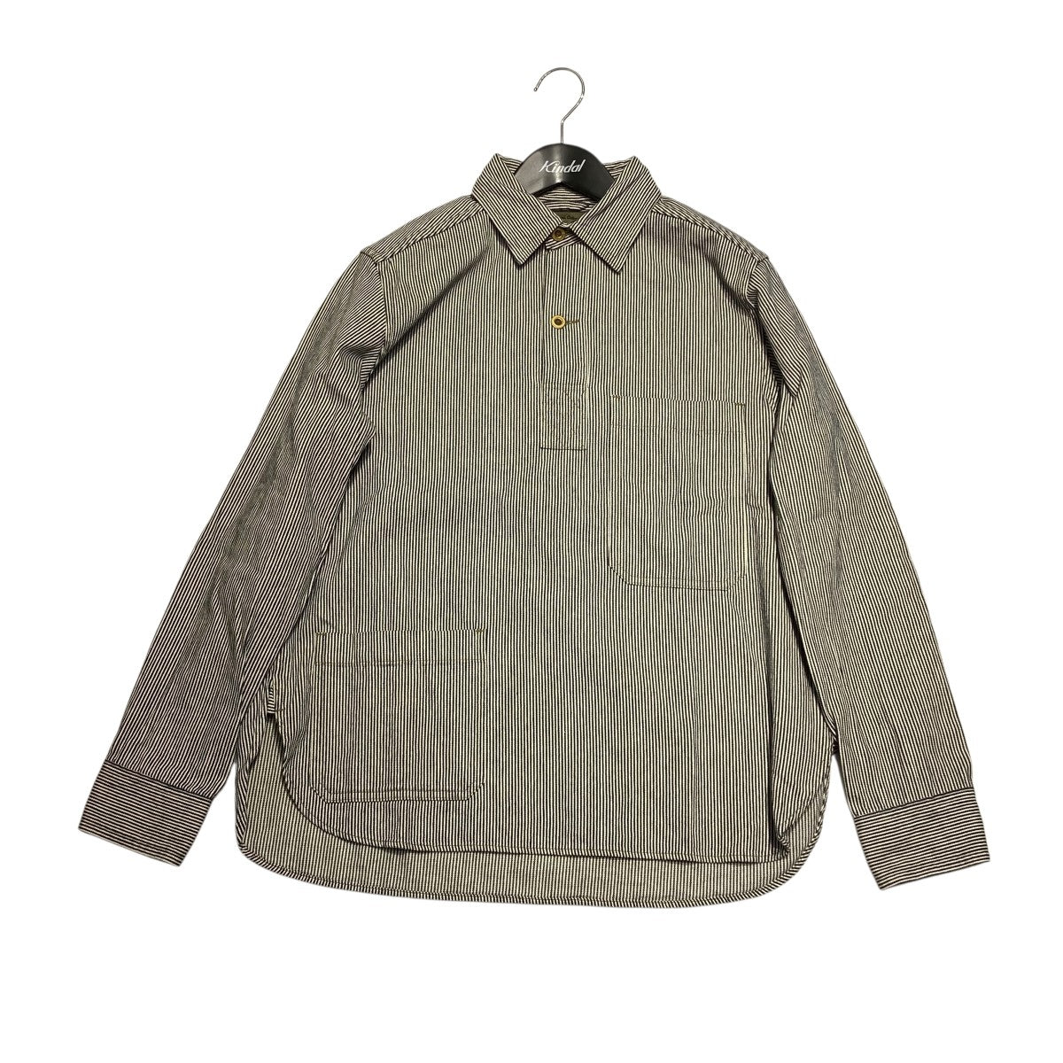 Nigel Cabourn ストライプ長袖カットソー 48