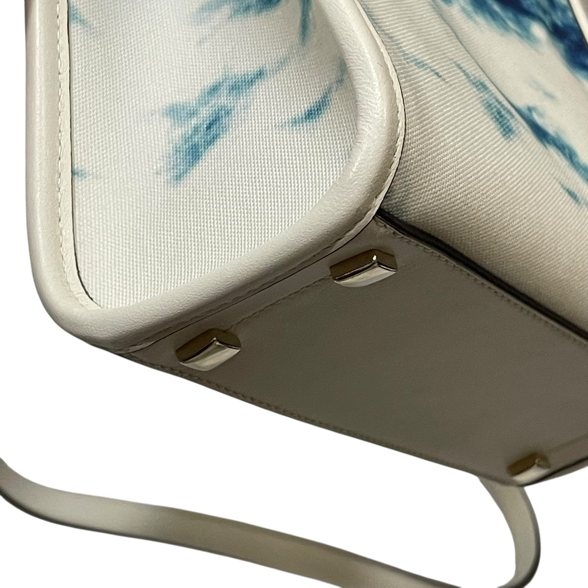 JIMMY CHOO MINI N／S マーブルデニム TOTE BAG2WAYバッグ 古着・中古-7枚目のアイテム画像