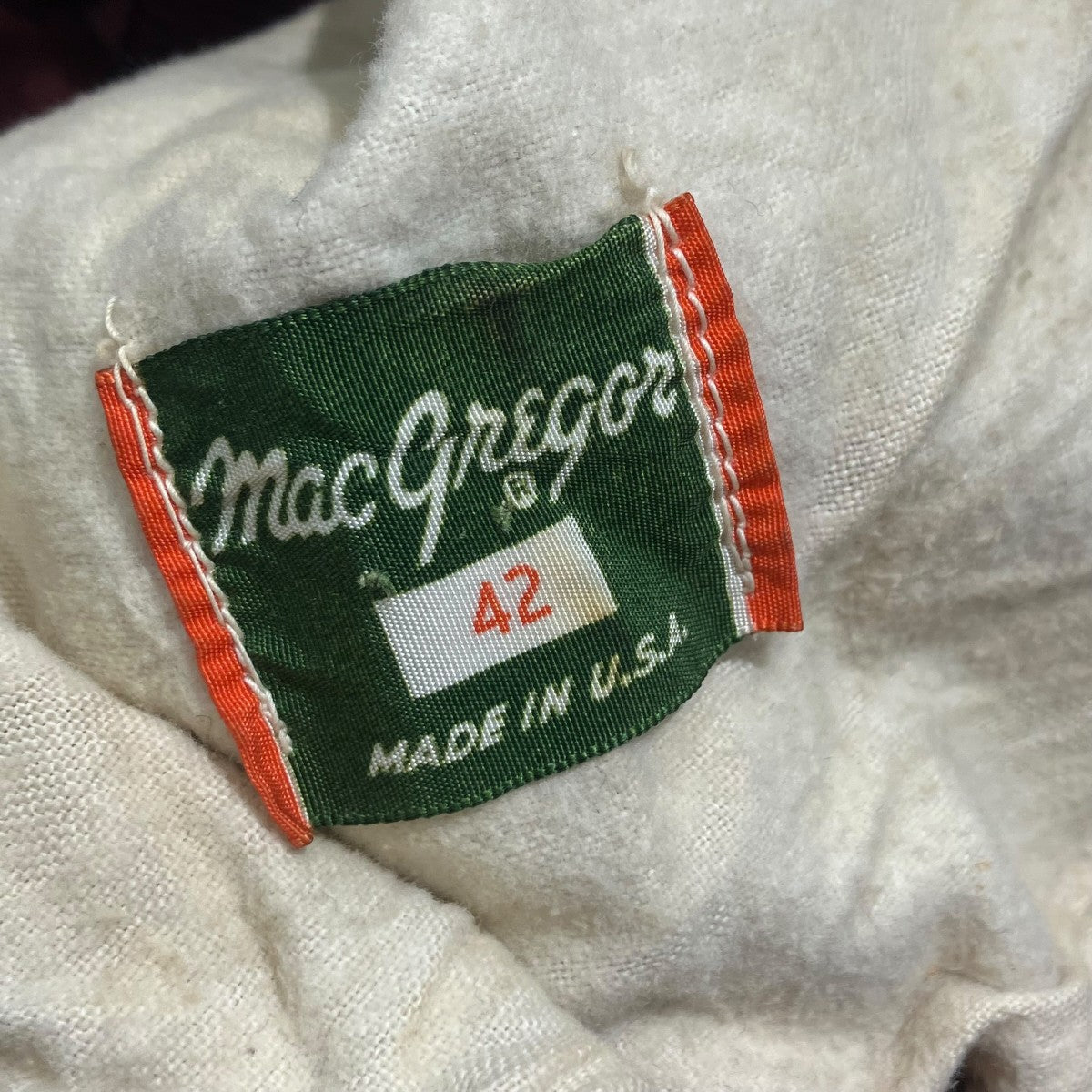 McGREGOR 50S-60S PRINTINGベースボールジャケット 古着・中古-10枚目のアイテム画像