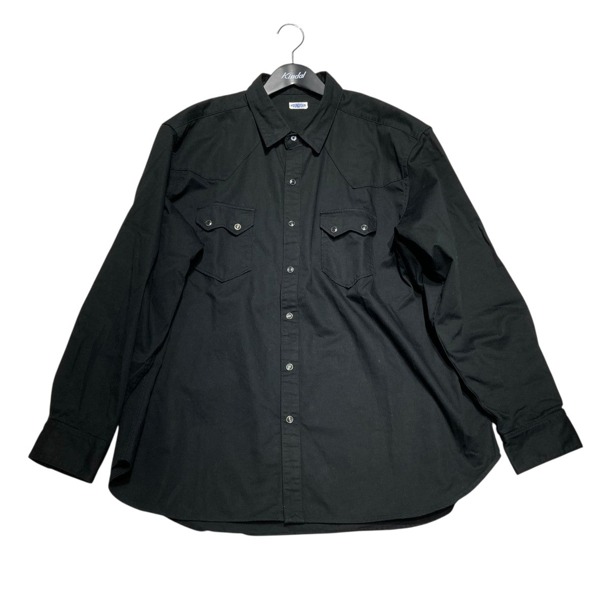 FOUNDOUR ファウンダ WESTERN SHIRT Black 3 サイズ FOUNDOUR/ファウンダ/WESTERN SHIRT | GARDEN（ガーデン