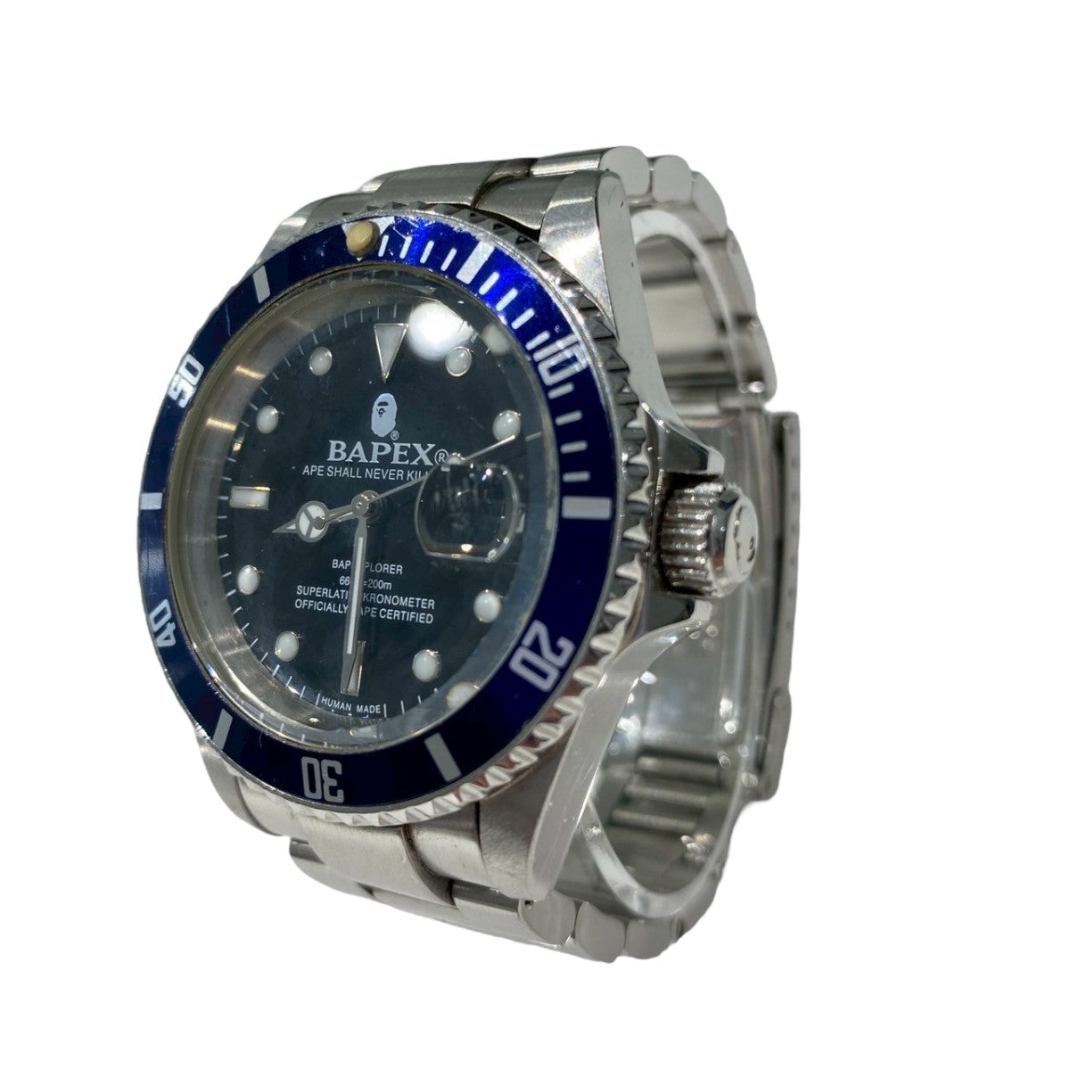 A BATHING APE(アベイシングエイプ) BAPEX デイトナモデル腕時計