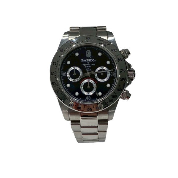 A BATHING APE(アベイシングエイプ) BAPEX デイトナモデル腕時計B0708