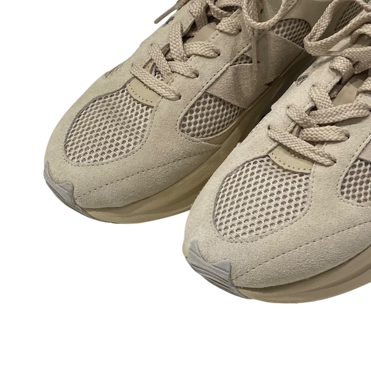 NEW BALANCE×AURALEE Warped Runner Light Green Beige