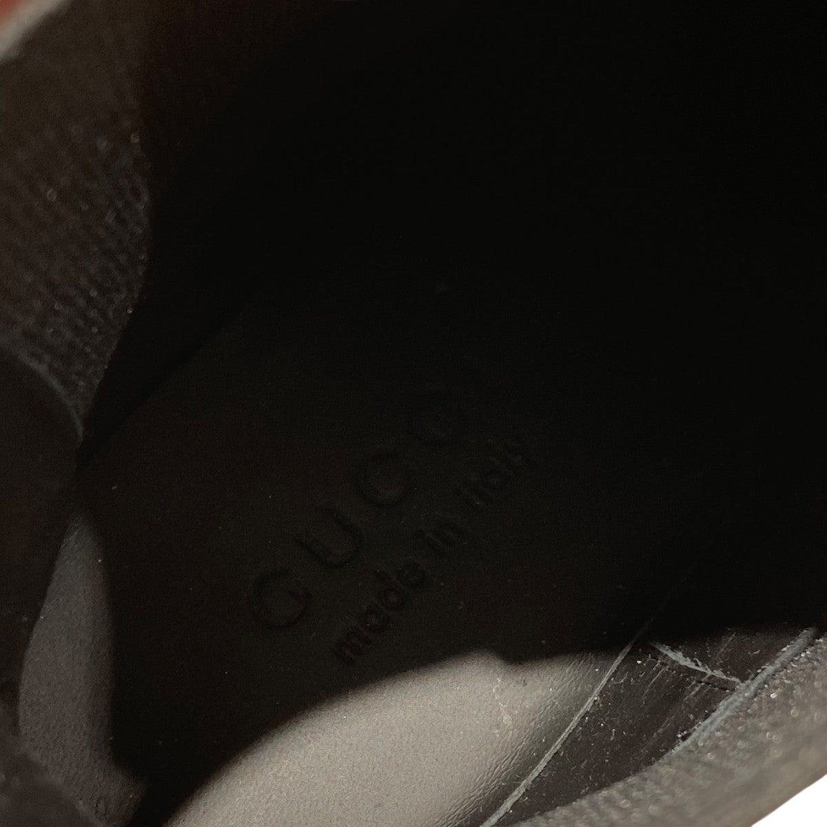 GUCCI(グッチ) 24ADストライプ付サイドゴアブーツ794167 794167