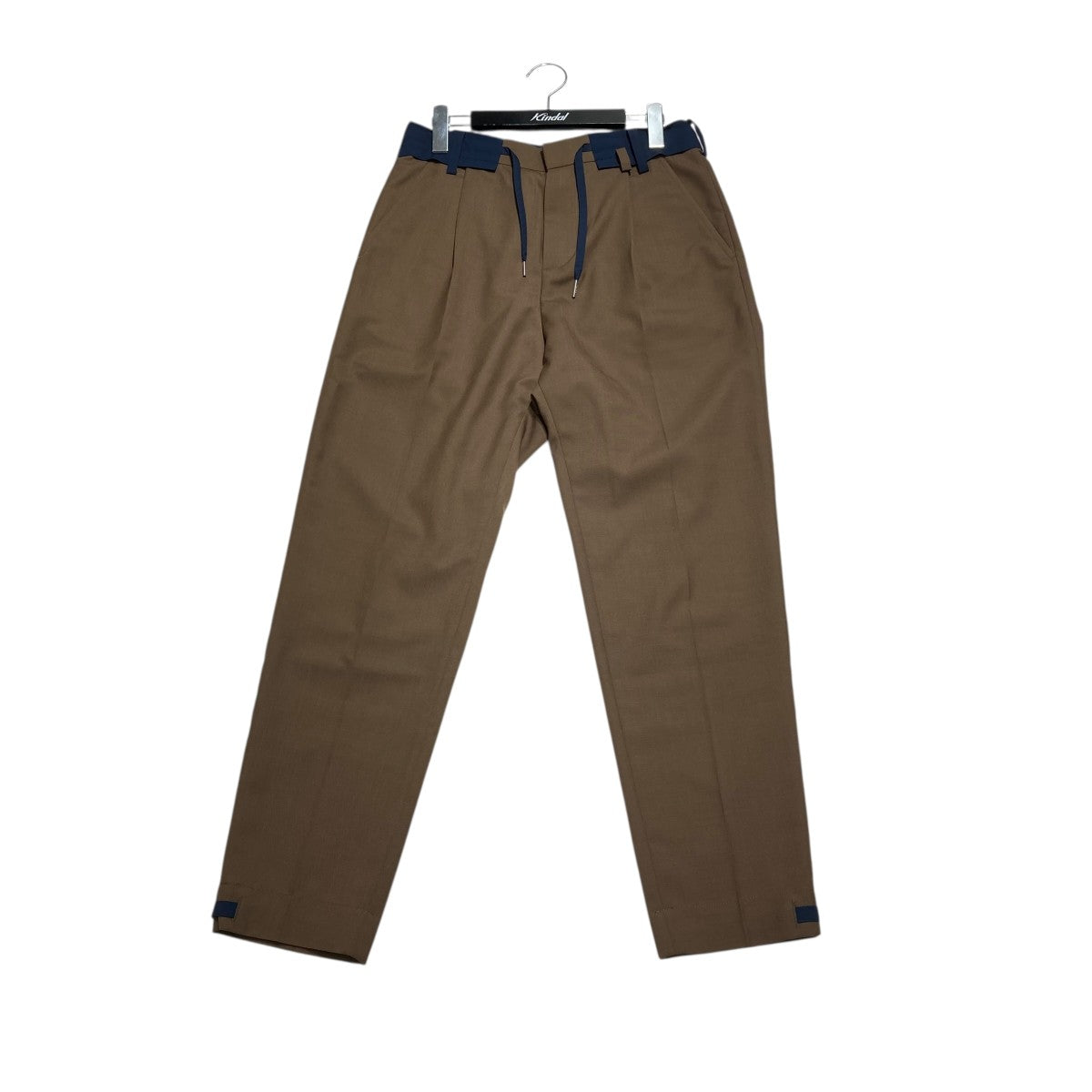美品! sacai サカイ 21ss ドローストリングスパンツ サイズ1 カーキ