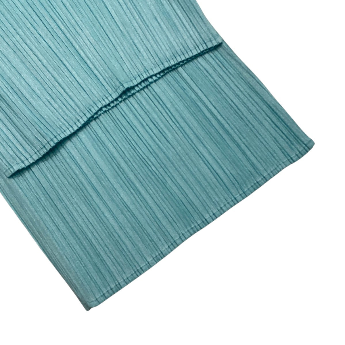 PLEATS PLEASE 水色 プリーツパンツ サイズ2