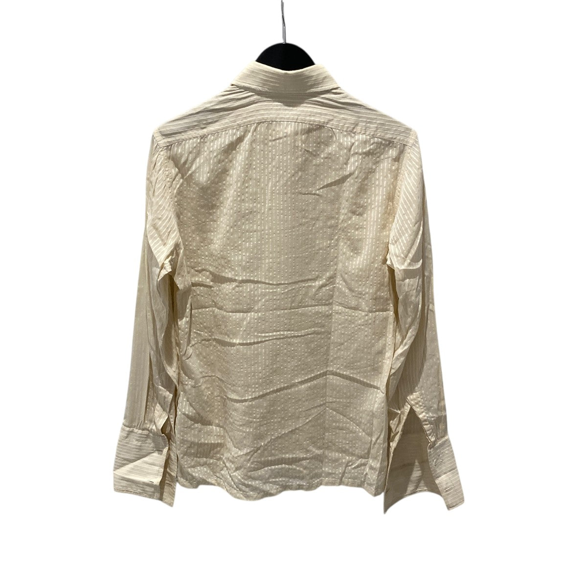 Charvet 8 PLACE VEDONEストライプ長袖シャツ 古着・中古-2枚目のアイテム画像