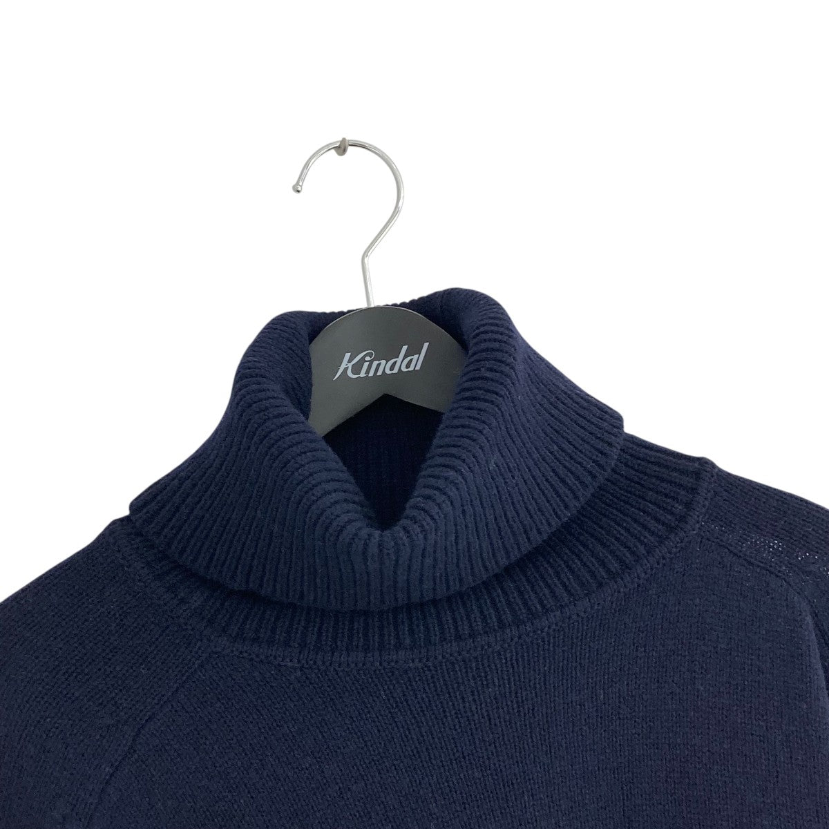Oversized turtle neck sweater with glovesタートルネックニット