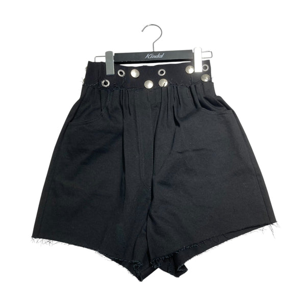 RAF SIMONS(ラフシモンズ) STUDS WIDE DENIM SHORTSショートパンツ231