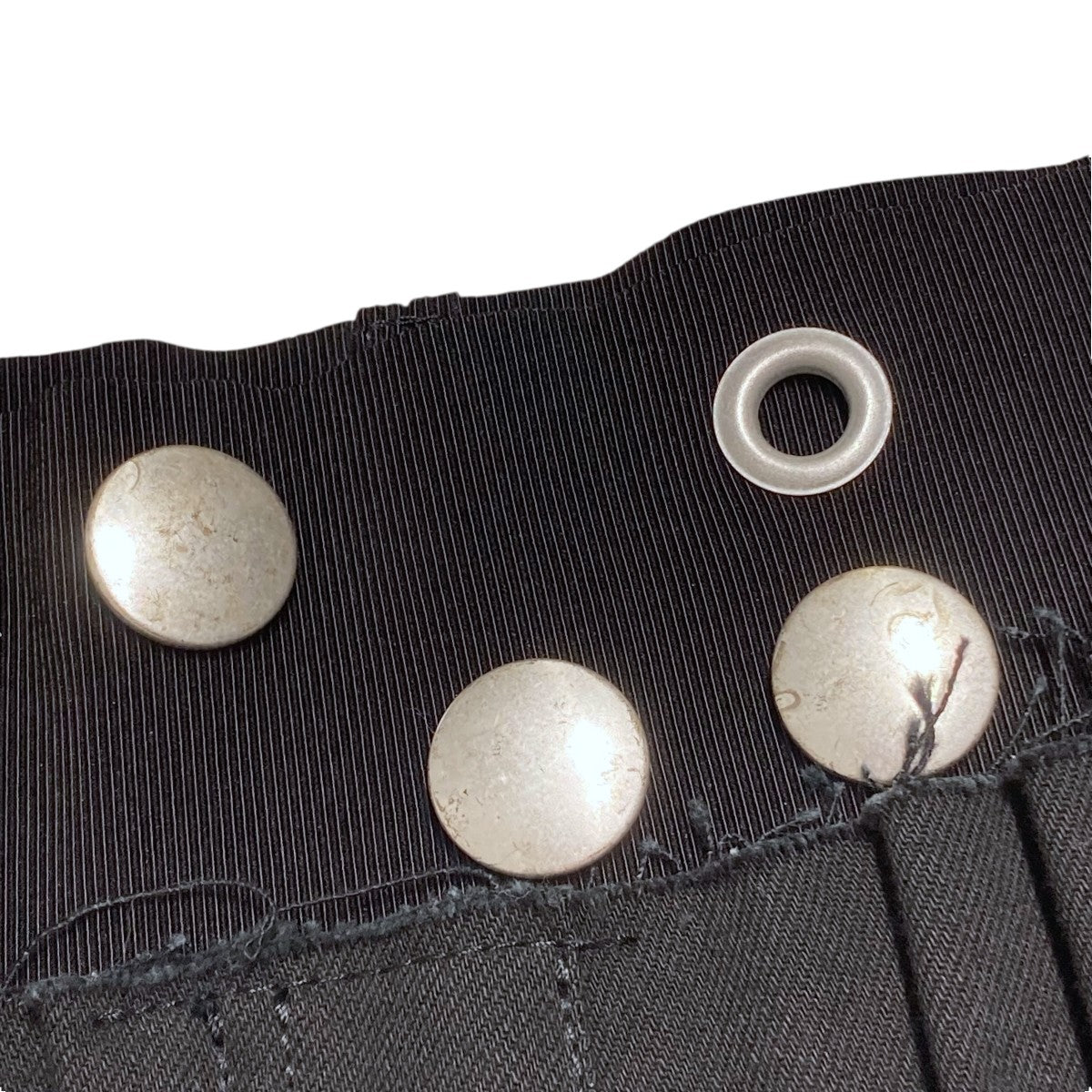 RAF SIMONS(ラフシモンズ) STUDS WIDE DENIM SHORTSショート