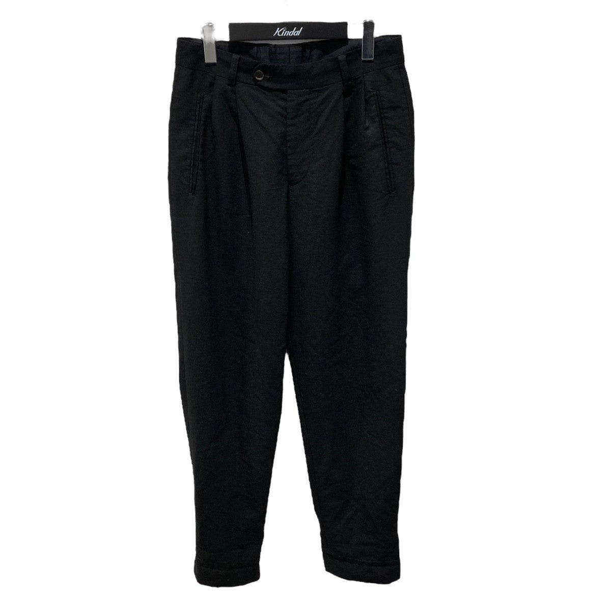 パンツ 50's Black Chambray Wool Slacks 1960's 1tuck Wool Slacks W36 60年代 1タック ウールスラックス