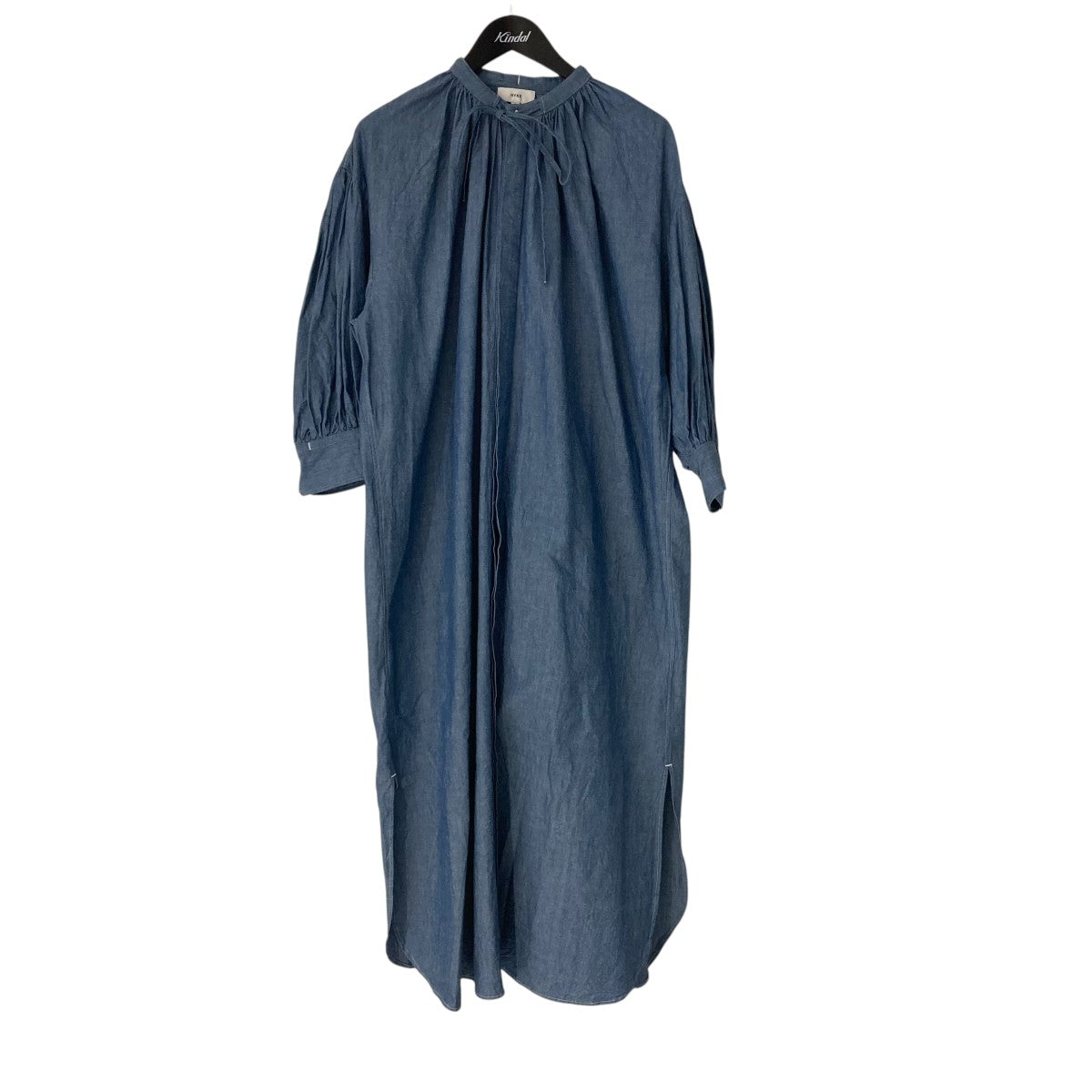 HYKE(ハイク) MAXI SHIRT DRESSシャツワンピース222-16141 044