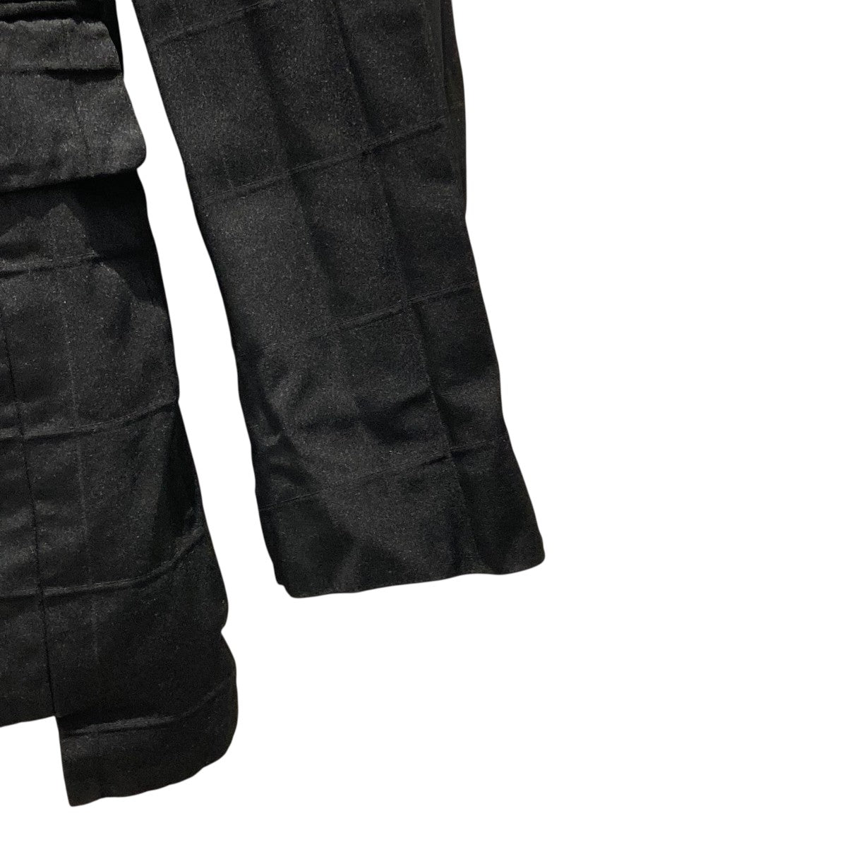 COMME des GARCONS HOMME DEUX ポリ縮絨チェック2BテーラードジャケットDM-J045 古着・中古-4枚目のアイテム画像