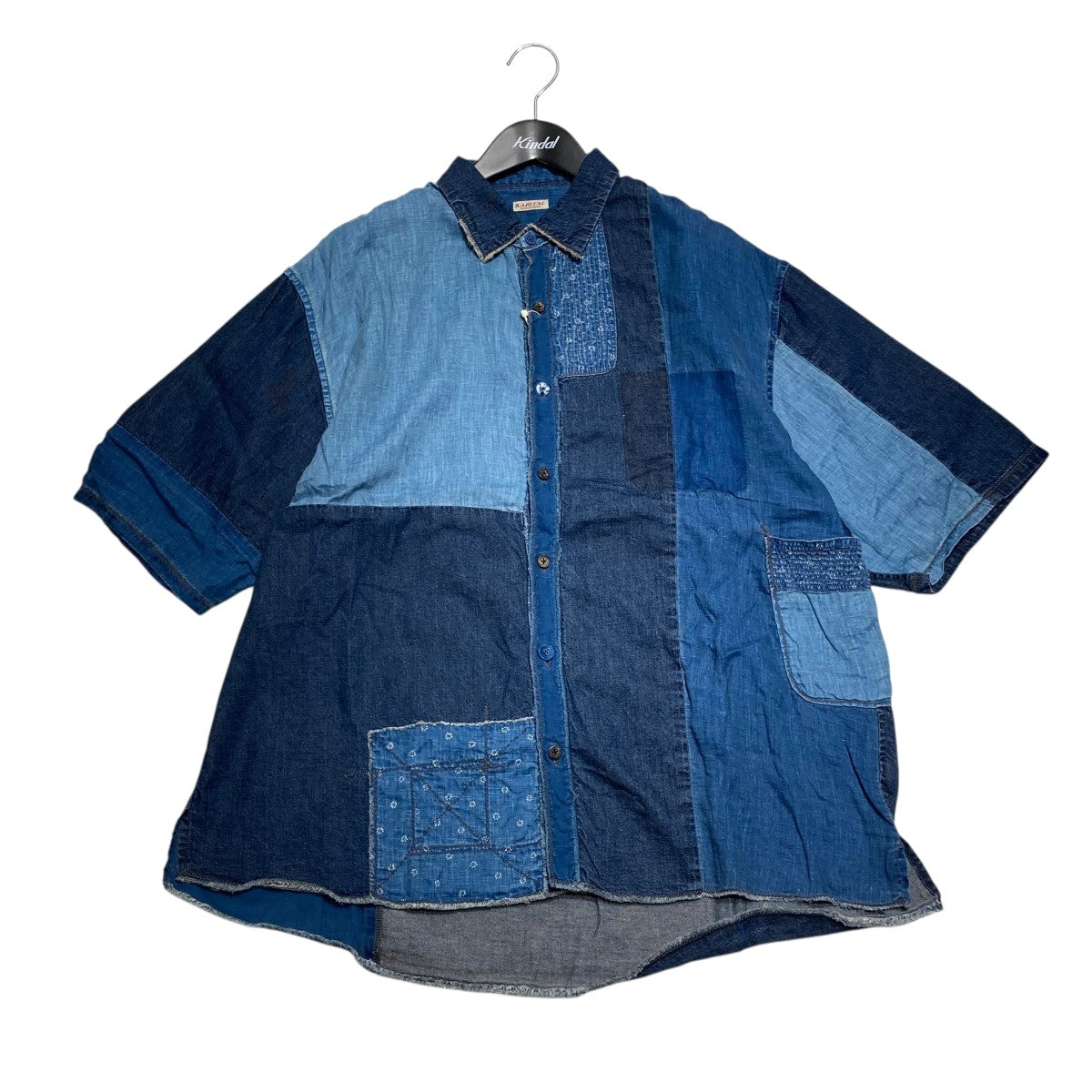 Kapital キャピタル Bone Kamehameha Aloha Shirt スカル シャツ