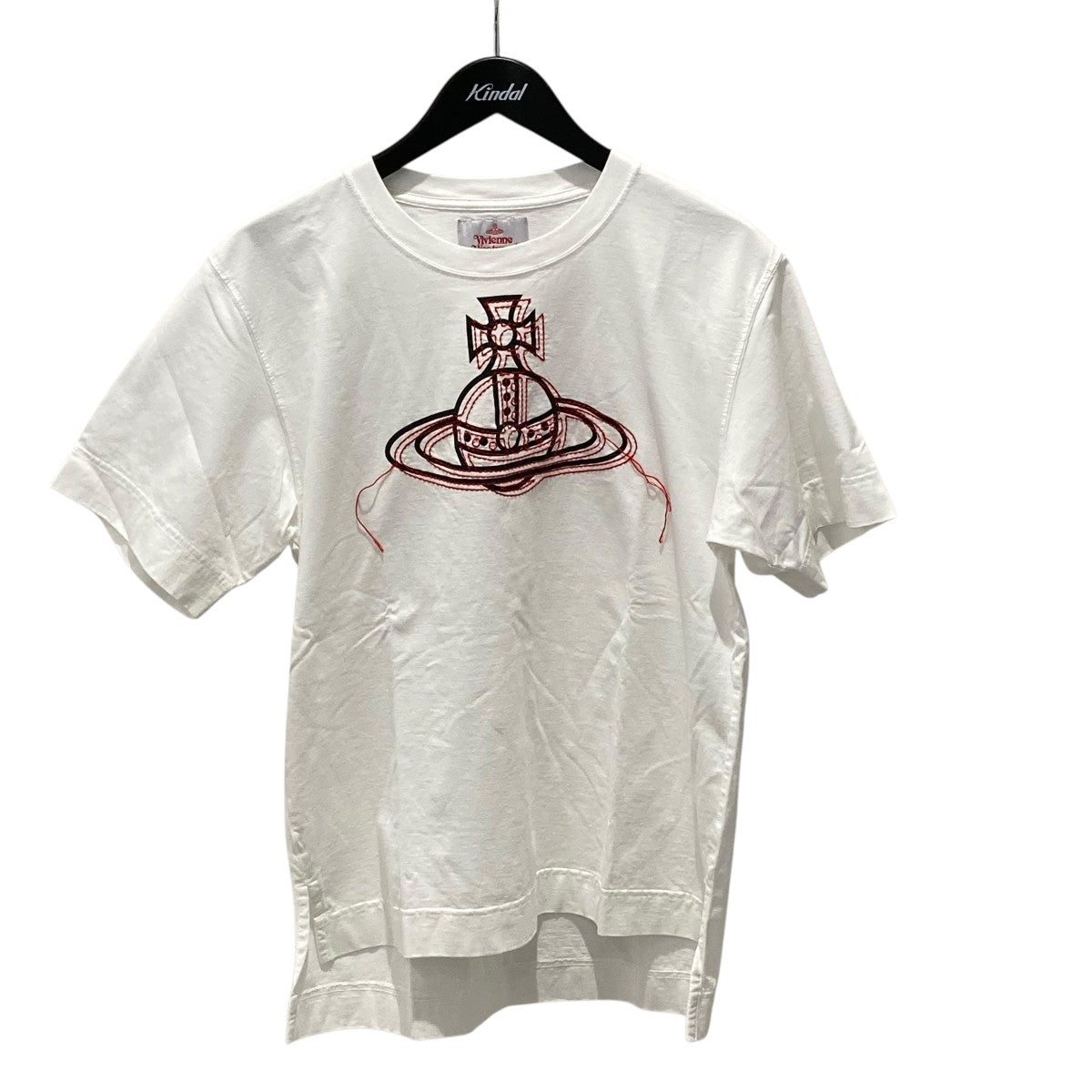 Vivienne Westwood - ヴィヴィアン　コットン天竺 オフステッチORB刺繍 ラウンドネックTシャツ コットン天竺 オフステッチORB刺繍 ラウンドネックTシャツ