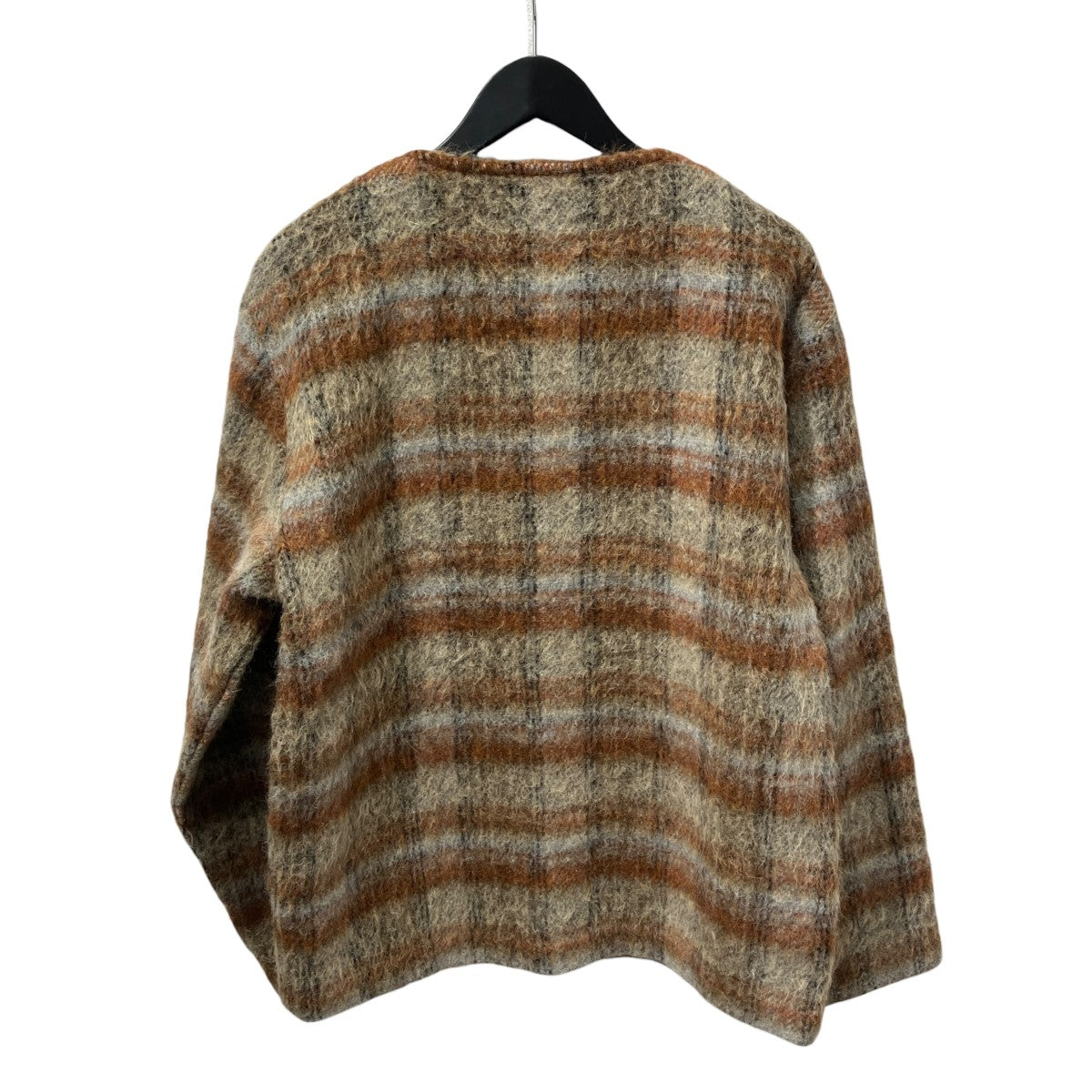AMENT CHECK MOHAIR CARDIGANニットカーディガンM4226CC