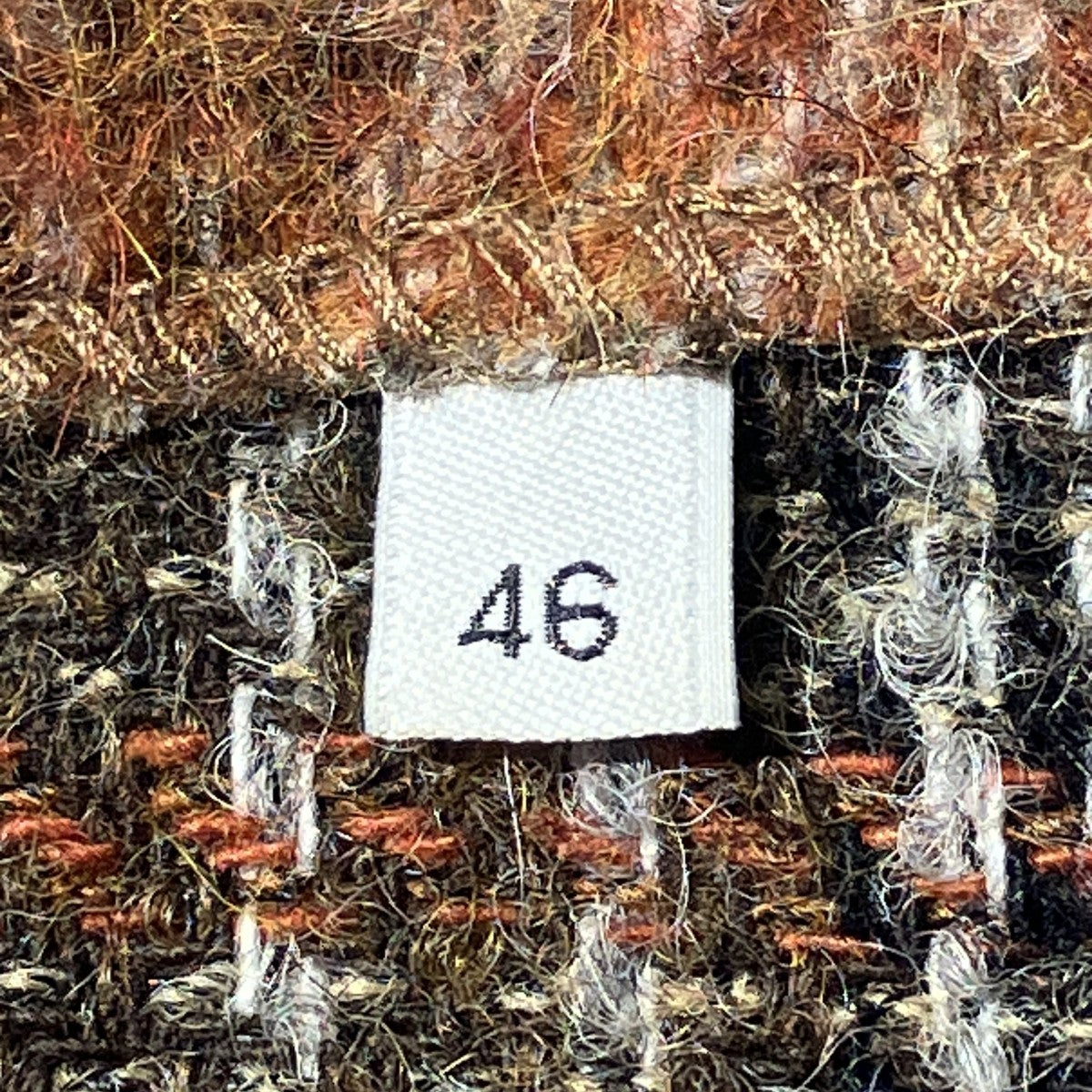 AMENT CHECK MOHAIR CARDIGANニットカーディガンM4226CC