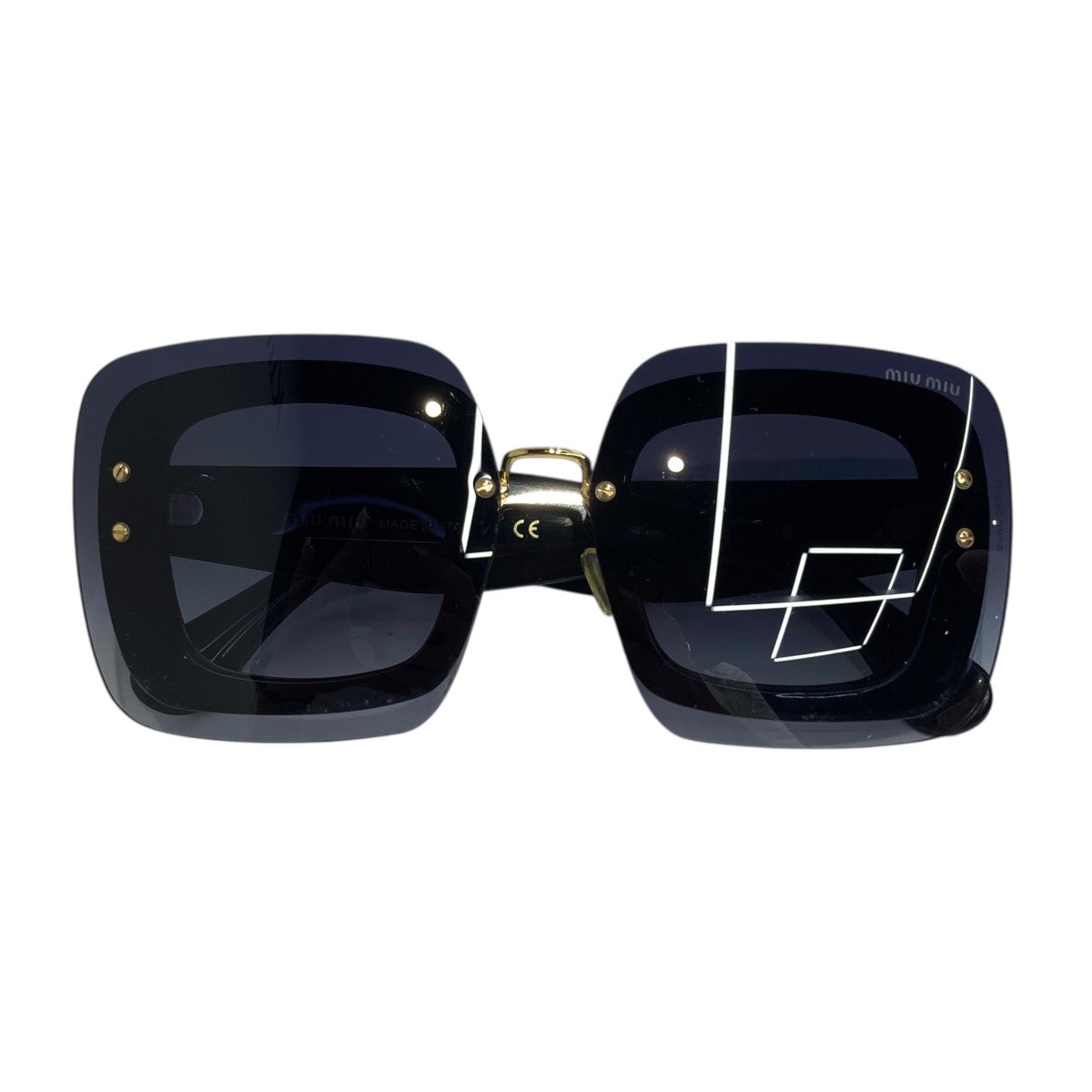 miu miu サングラス MIU MIU(ミュウミュウ) サングラスUSV-5J2 USV-5J2 パープル