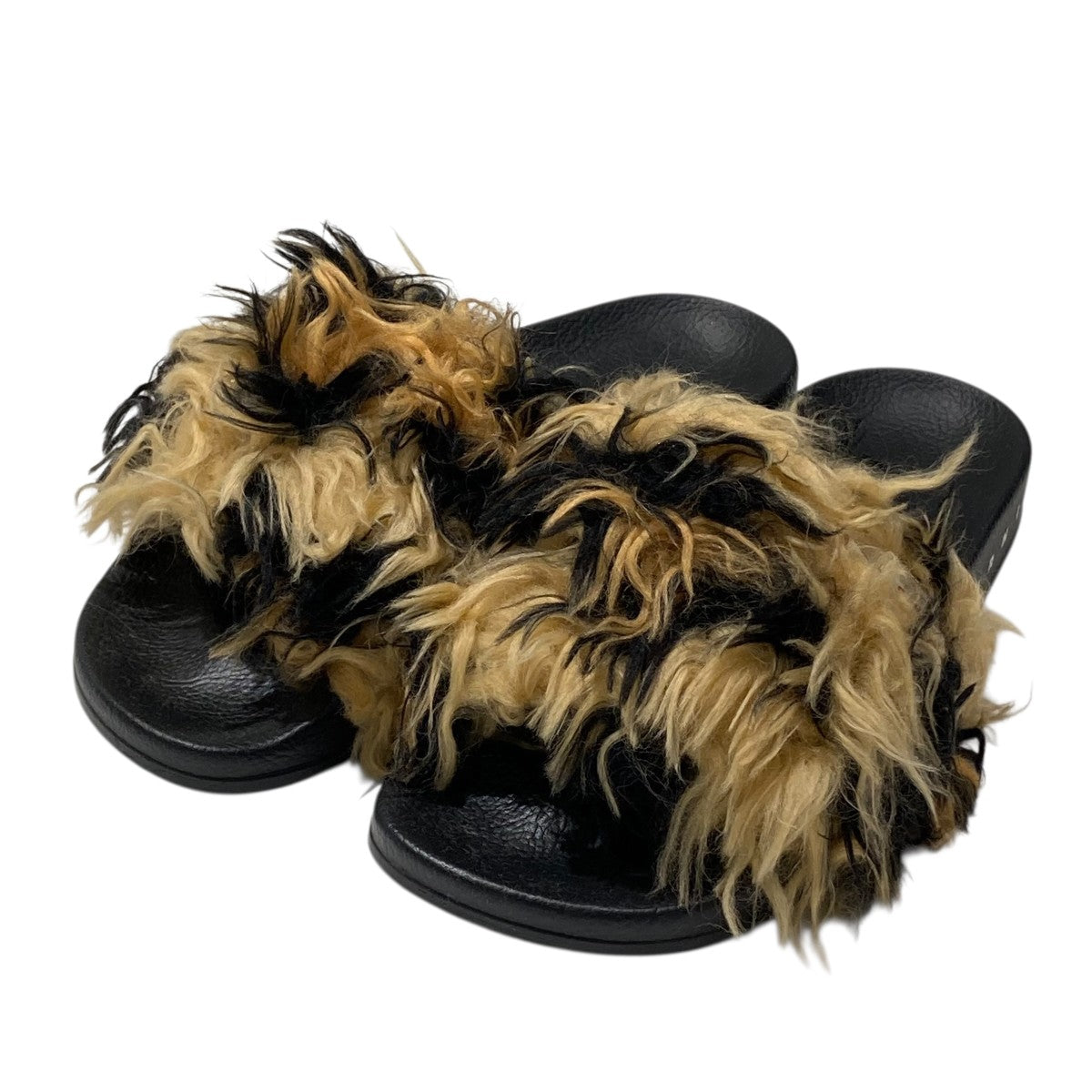 美品　MARNI マルニ　サンダル　39 MARNI◇サンダル/39/BLK/レザー （♢MARNI♢マルニ レザー
