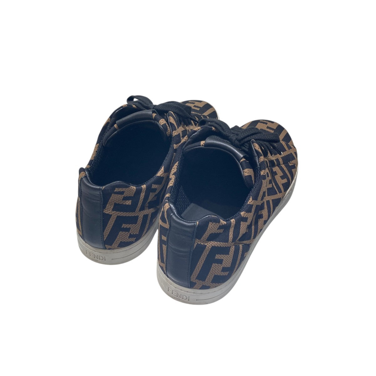 FENDI(フェンディ) スニーカー7E1258 7E1258 ブラック×ベージュ