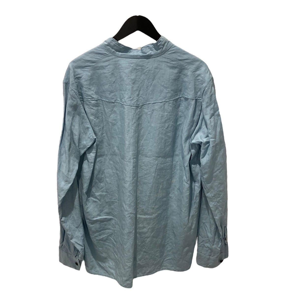 SUNSEA(サンシー) LINEN ZIP SHIRTリネンジップシャツ18S15