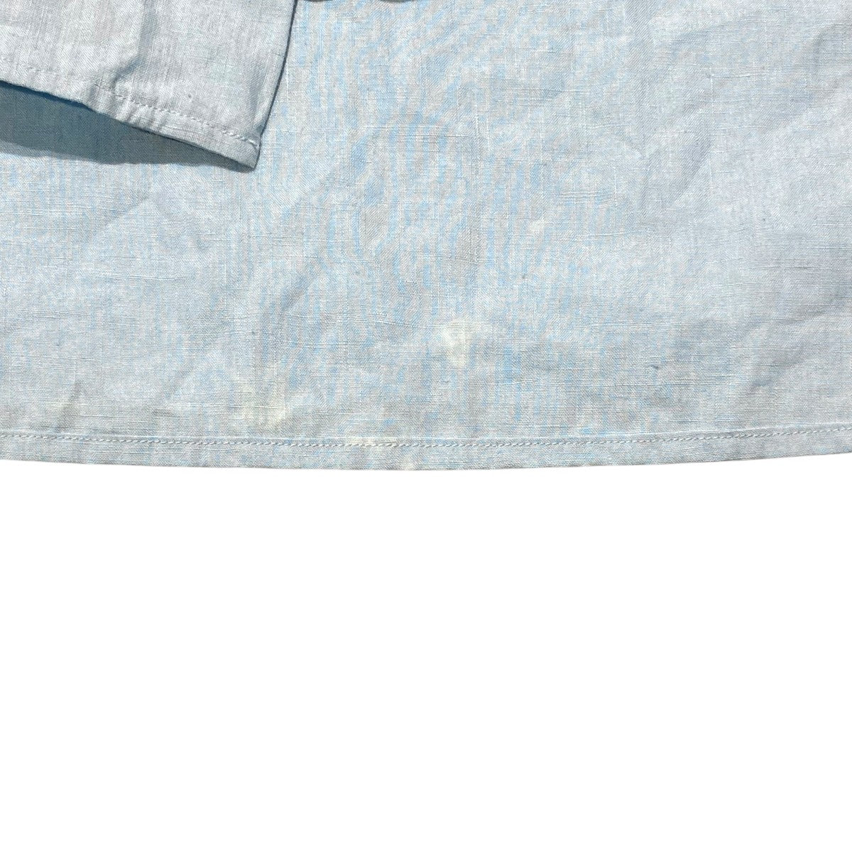 SUNSEA(サンシー) LINEN ZIP SHIRTリネンジップシャツ18S15