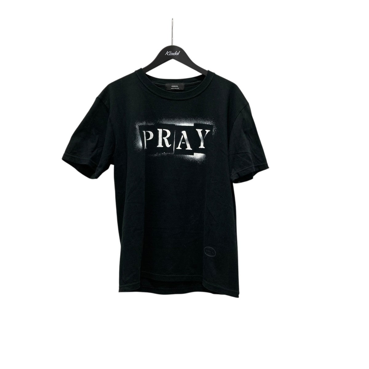 TANGTANG PRAYプリント半袖Tシャツ