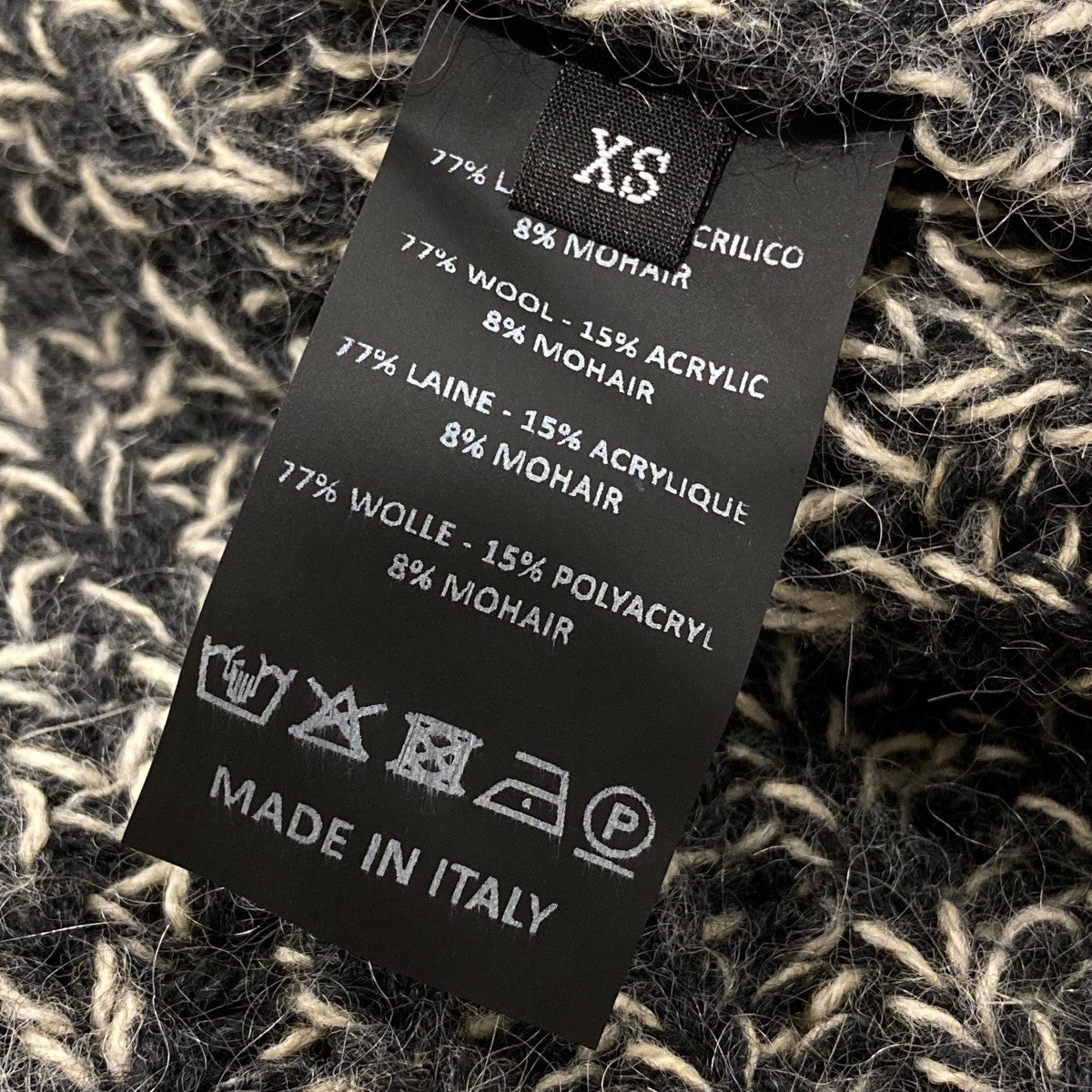 RAF SIMONS(ラフシモンズ) 20AWRoundneck Ribbed Sweater With 5