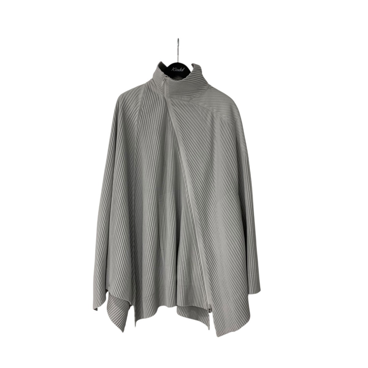 HOMME PLISSE ISSEY MIYAKE プリーツコートHP33JL380 古着・中古-1枚目のアイテム画像