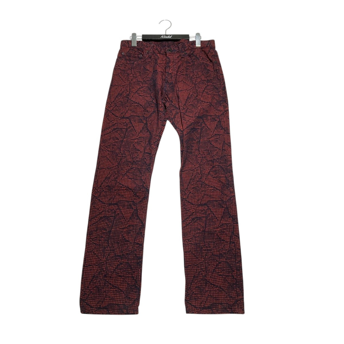 ISSEY MIYAKE A-POC INSIDE crease processing houndstooth pantsパンツME13F112 古着・中古-1枚目のアイテム画像
