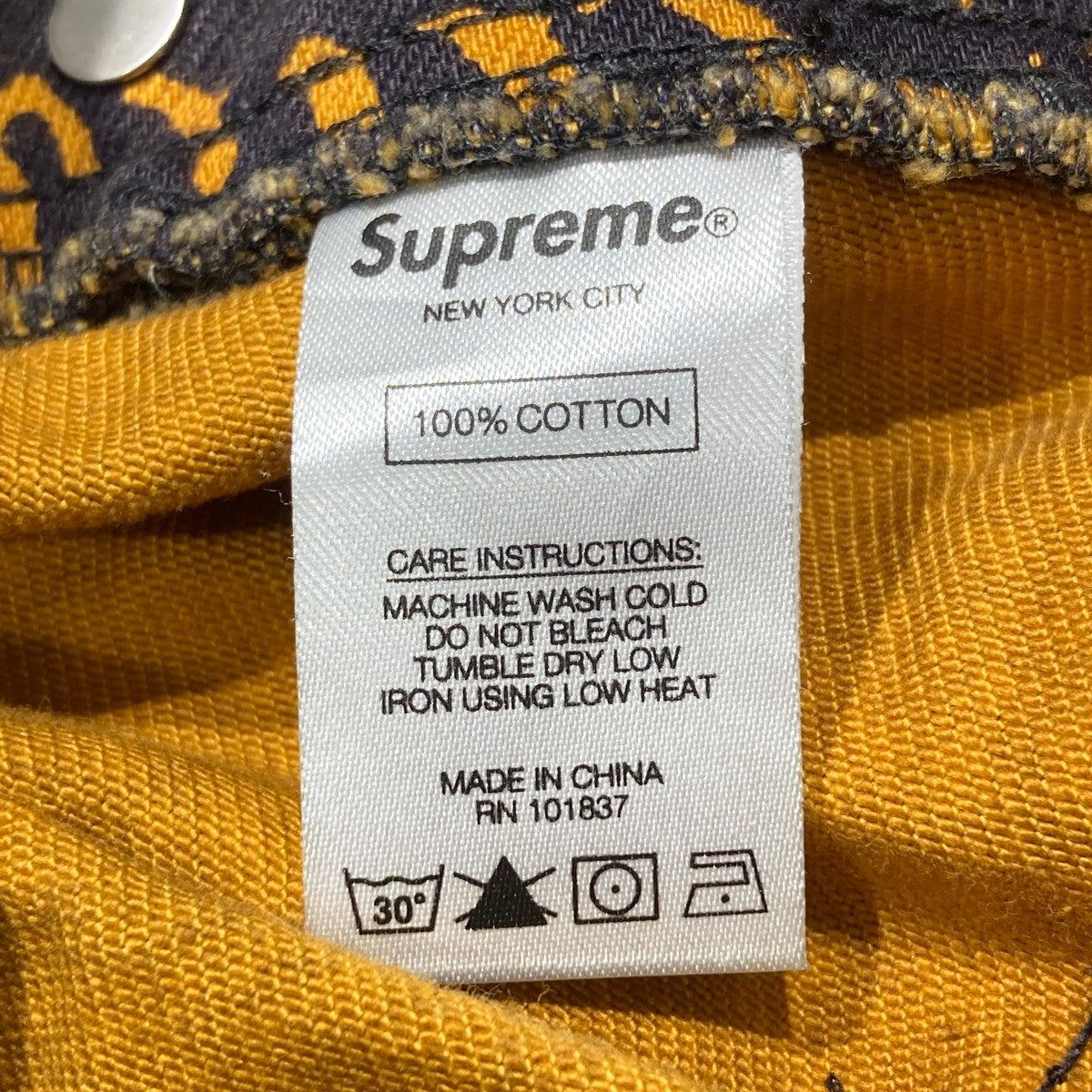 Supreme(シュプリーム) 19SS×Jean Paul Gaultier FUCK RACISM JEAN