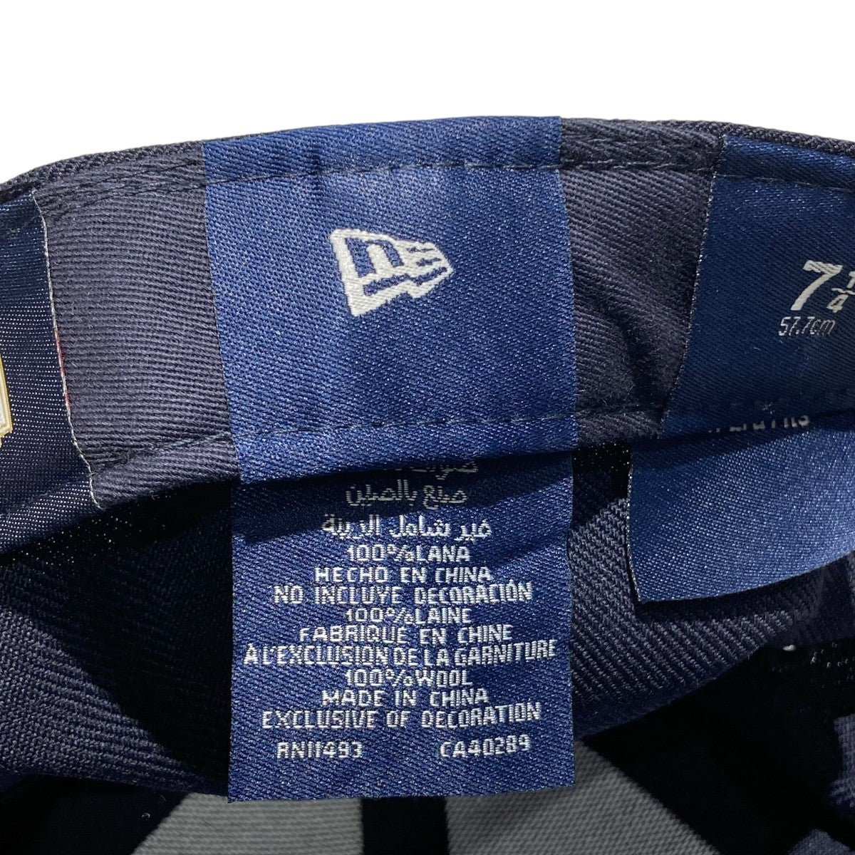 KITH×AURALEE×New Era 59FIFTY CAPキャップ ネイビー サイズ 7 1