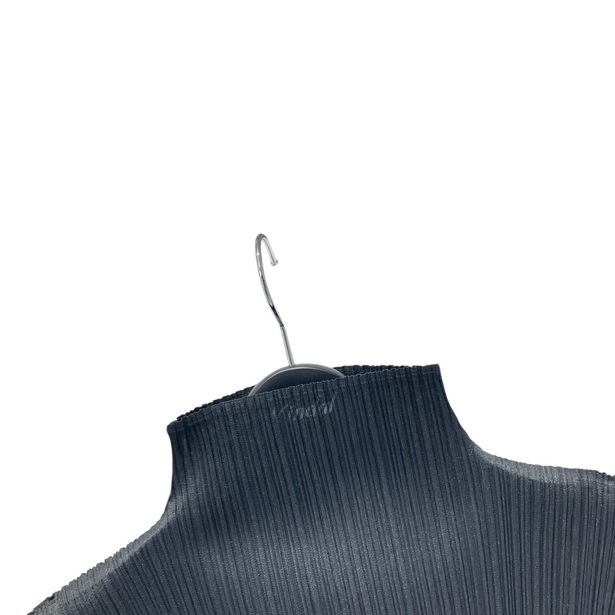 美品近年モデルPLEATS PLEASE アコーディオン　ノースリーブ　ブラック プリーツプリーズPLEATS PLEASE プリーツノースリーブチュニック