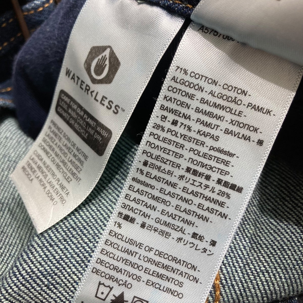 美品！Levi's ストレッチ デニム カバーオール S リーバイス Levis STRETCH デニムカバーオール メンズ JPN：S