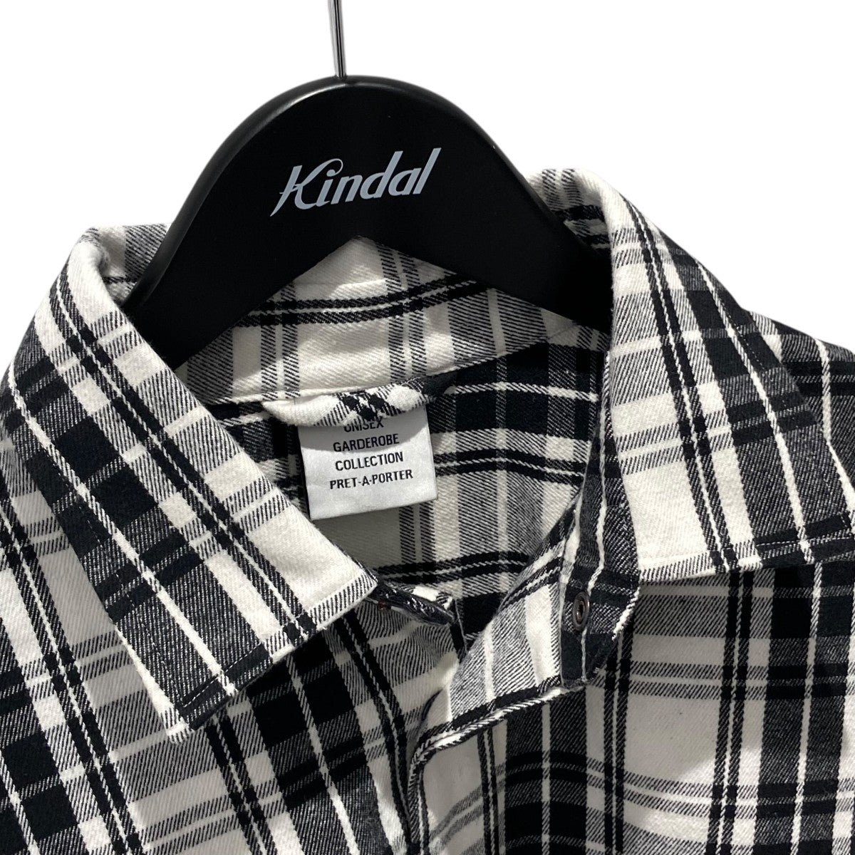 VETEMENTS GARDEROBE HIVER 2021 ホワイトシャツ VETEMENTS GARDEROBE