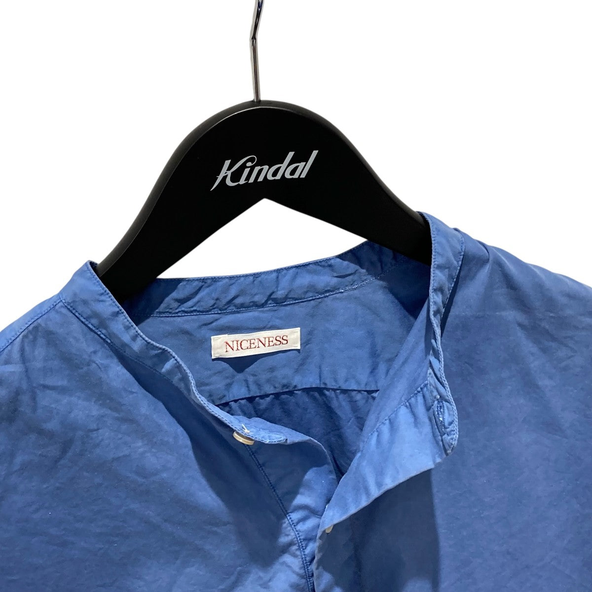 NICENESS D.D.S. ブルー長袖シャツ NICENESS D.D.S [BLUE（Dyed）] - Fresh Service NECESSARY or