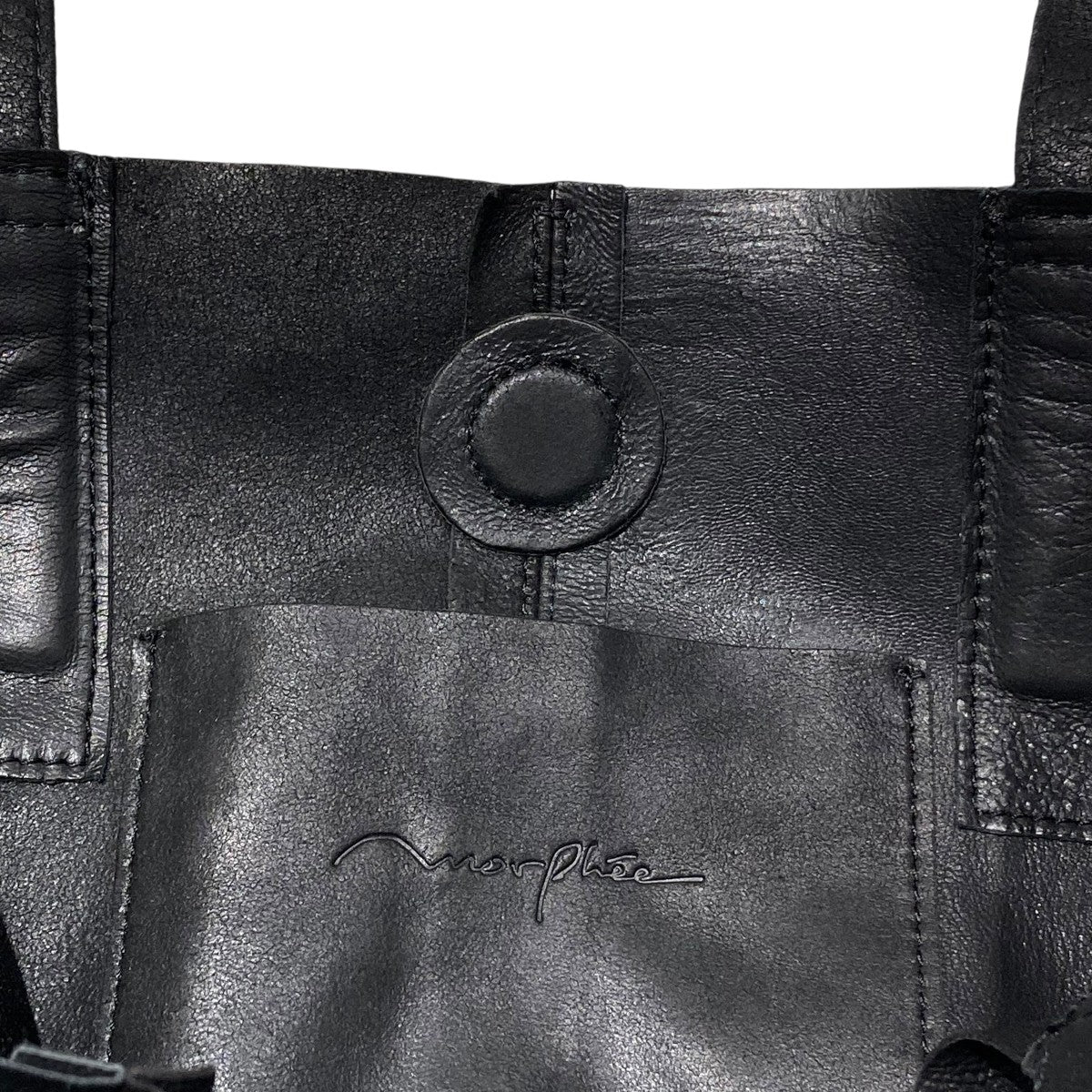 Morpheeモルフェ2WAY ONE SHOULDER（M）黒 morphee(モルフェ) 2WAY ONE SHOULDERトートバッグ ブラック｜【公式