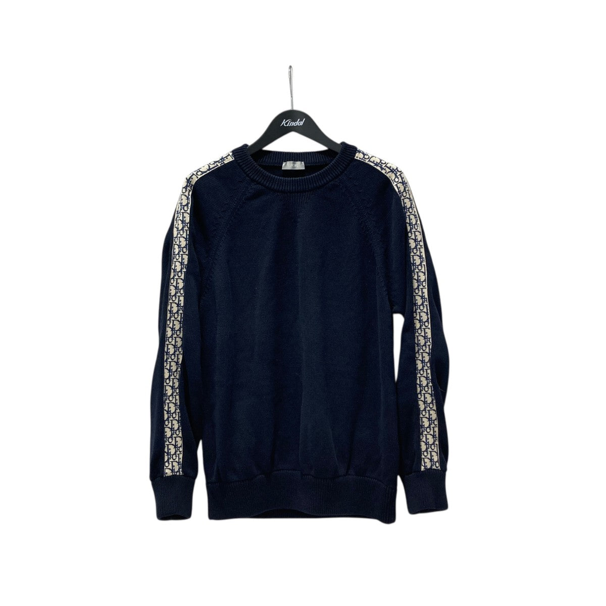 何でも揃う Dior(ディオール) オブリーククルーネッククルーネックニット トップス