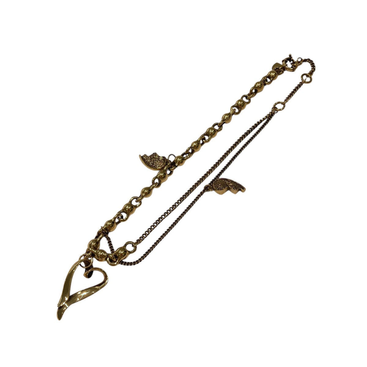 Acne Studios アクネストゥディオズ　ロングネックレス ゴールド Acne Studios アクネストゥディオズ ロングネックレス ゴールド