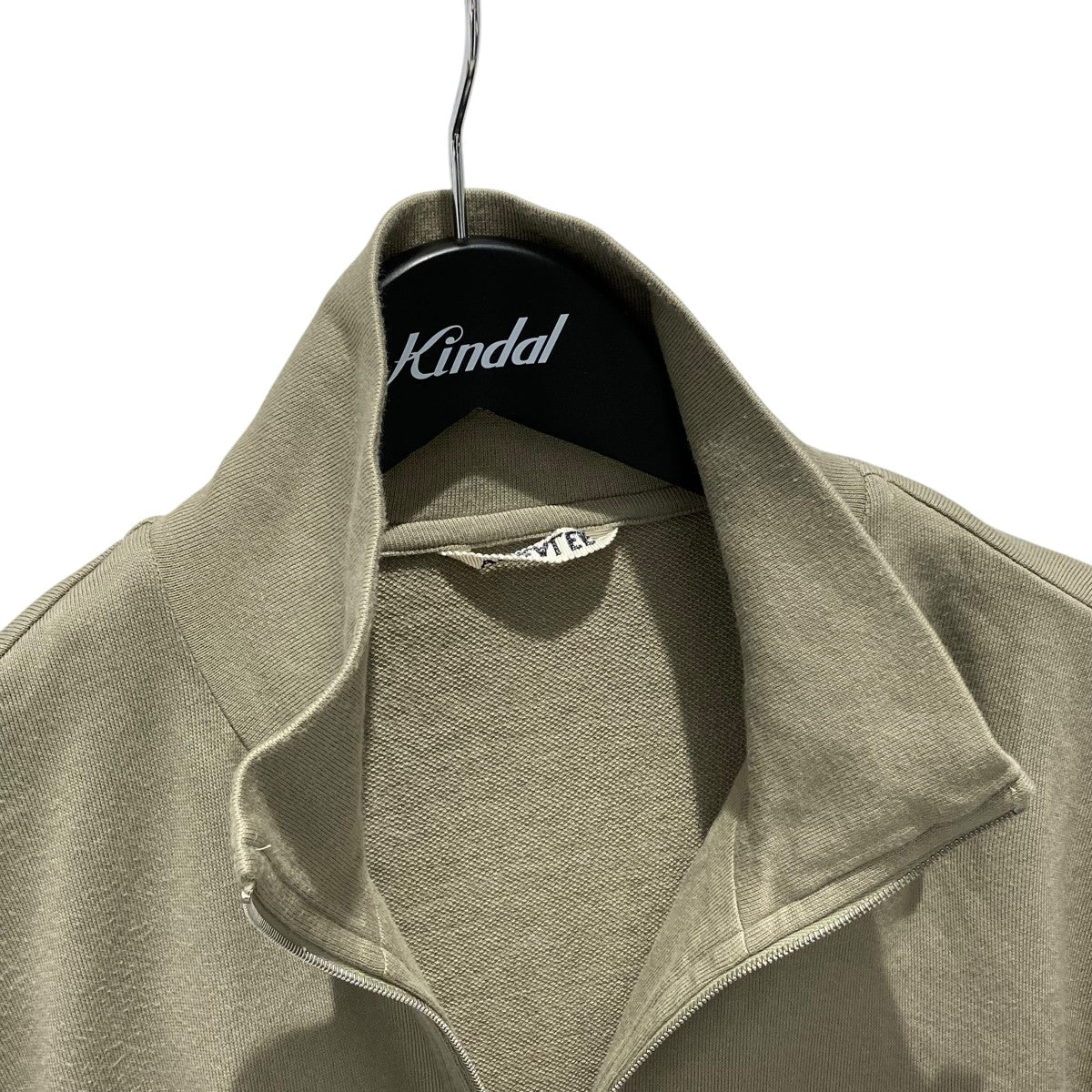 AURALEE SUPER HIGH GAUGE SWEAT ZIPジップアップスウェットA25SC02CU 古着・中古-3枚目のアイテム画像