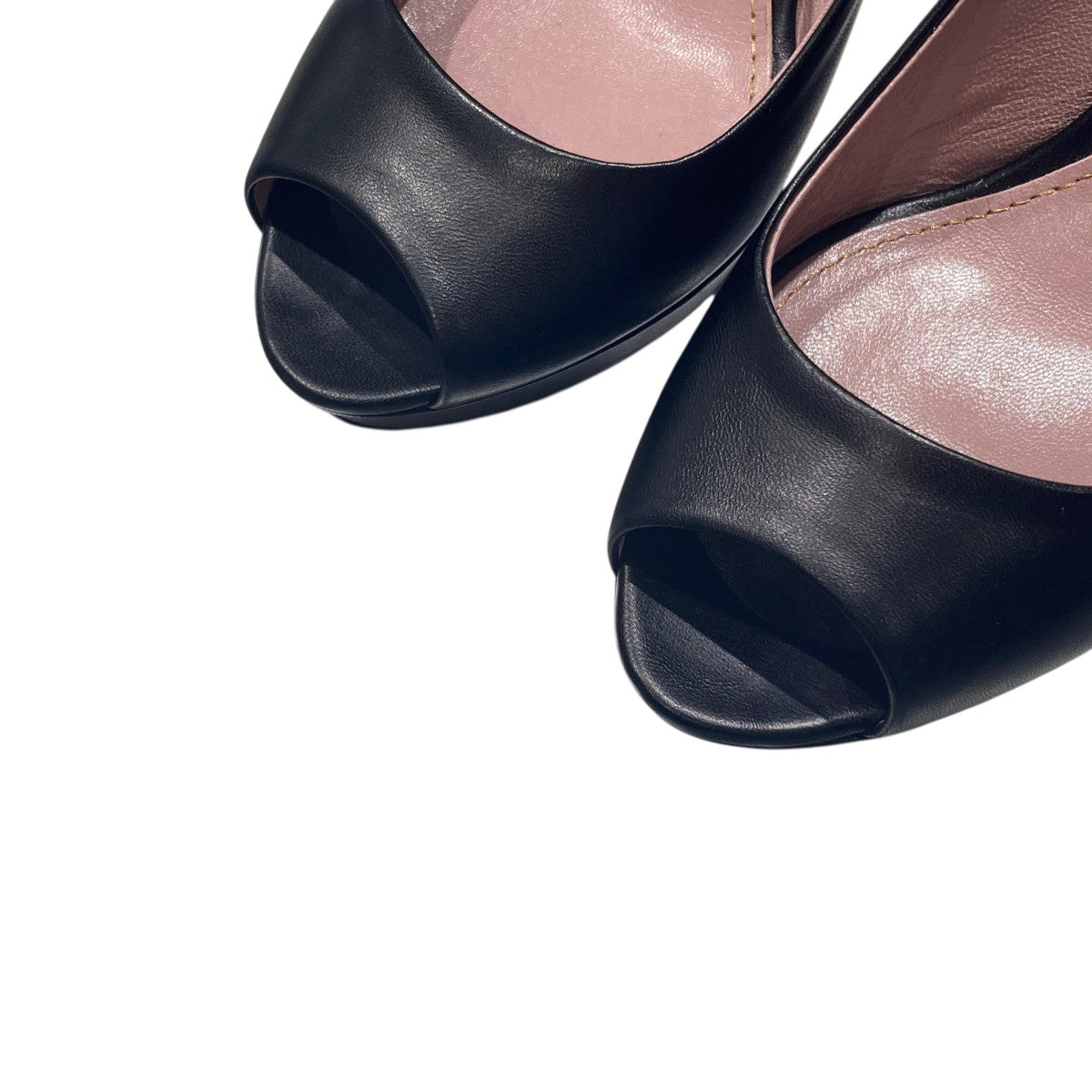 【美品】GUCCI パンプス ハイヒール ブラック サイズ23.5 GUCCI(グッチ) ハイヒールパンプス309870 309870 ブラック