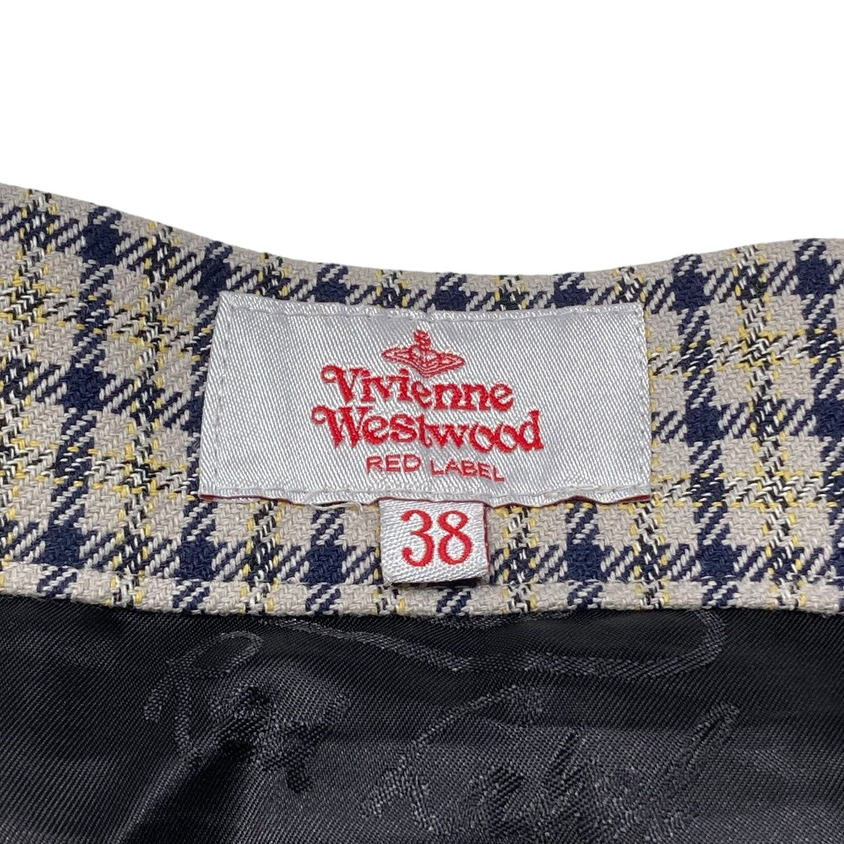 Vivienne Westwood RED LABEL チェック　スカート ヴィヴィアンウエストウッドレッドレーベル Vivienne Westwood