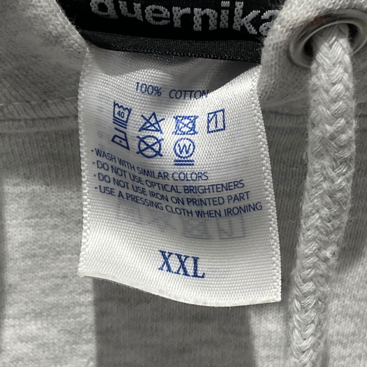 GUERNIKA(ゲルニカ) プルオーバーパーカー ライトグレー サイズ XXL