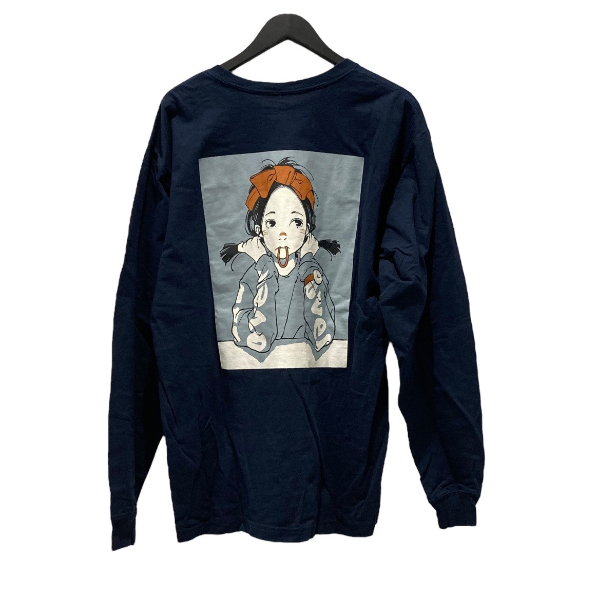 都内で overprint×Carhartt pocket Tee 古塔つみロングスリーブTシャツ スケートボード
