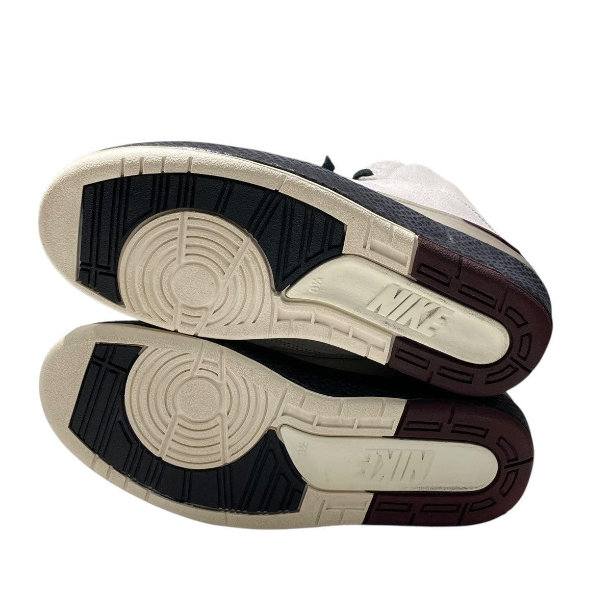 NIKE×A Ma Maniere Air Jordan 2 Airness Sail and Burgundy